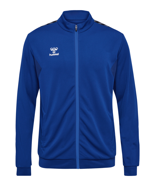 Hummel hmlAUTHENTIC PL Trainingsjacke Blau F7045 - blau