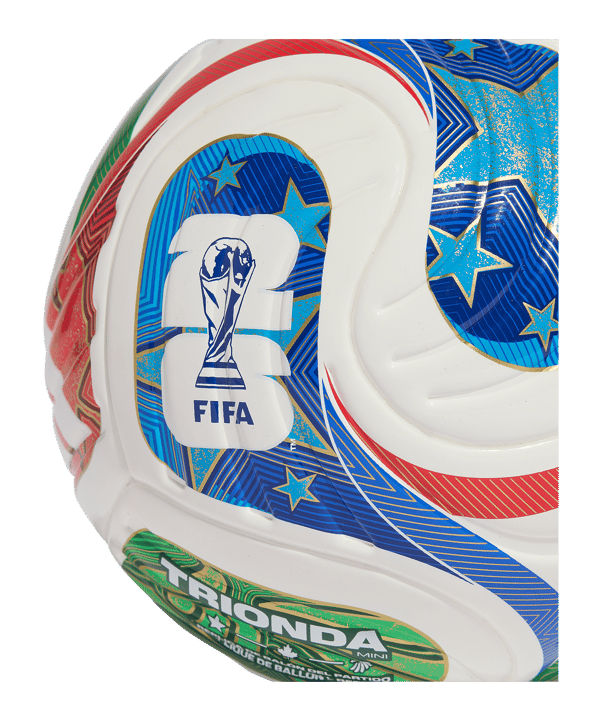 adidas World Cup 26 Trionda Miniball Weiß - weiss