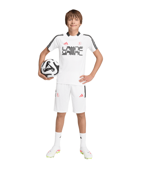 adidas Originals Lamine Yamal Trainingsshirt Kids Weiß - weiss