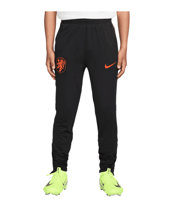 Nike KNVB Niederlande Trainingshose Kids Schwarz F010 - schwarz