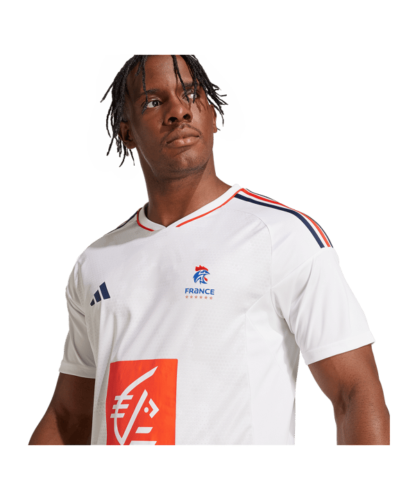 adidas France Federation Rep Trikot Weiss - weiss