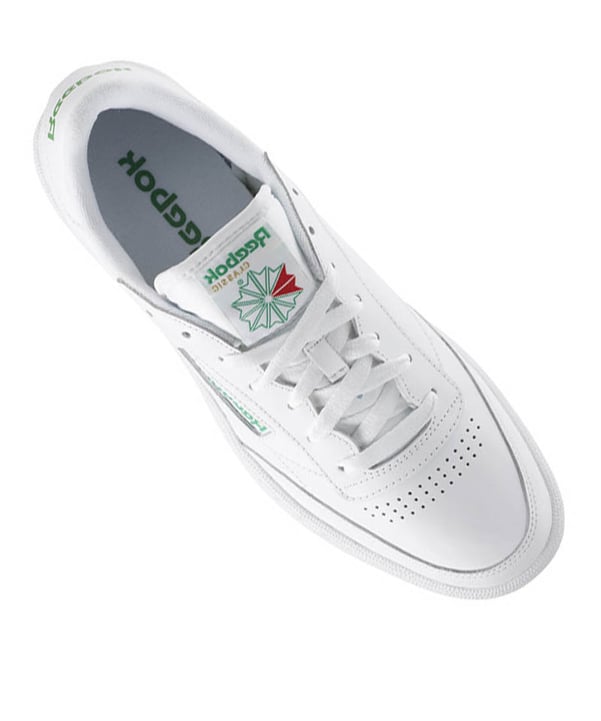 Reebok Club C 85 Sneaker Weiss Grün - weiss
