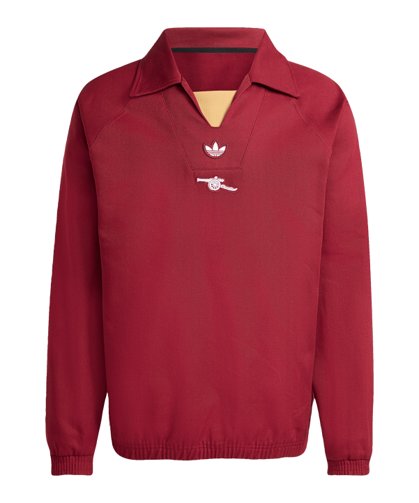 adidas FC Arsenal London Icon Drill Sweatshirt Rot - rot