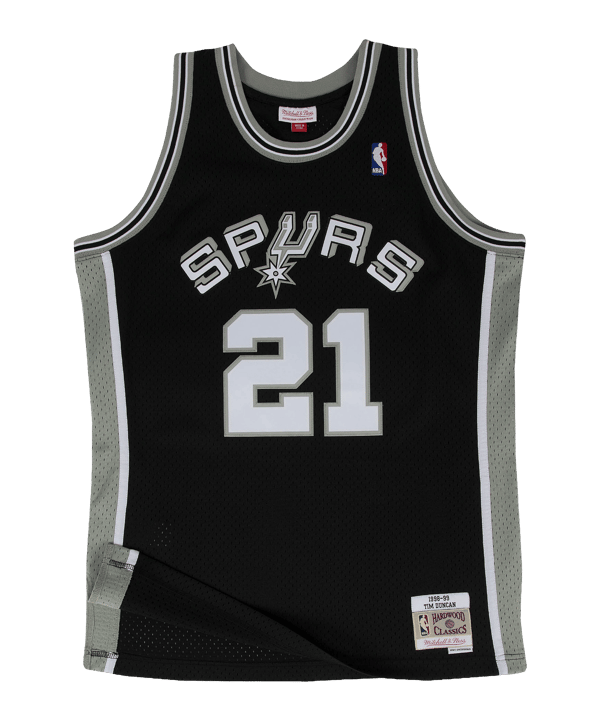 Mitchell and Ness NBA San Antonio Spurs 1998 - schwarz