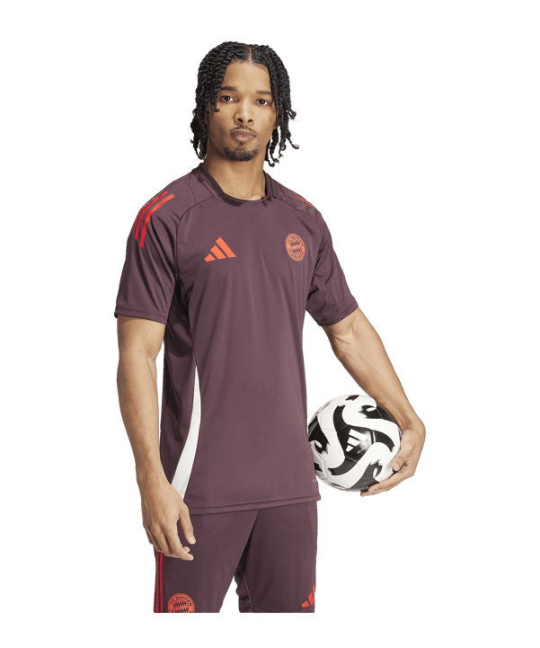 adidas FC Bayern München Trainingsshirt Rot - rot