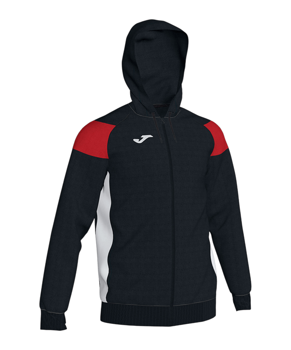 Joma Crew III Kapuzenjacke Schwarz