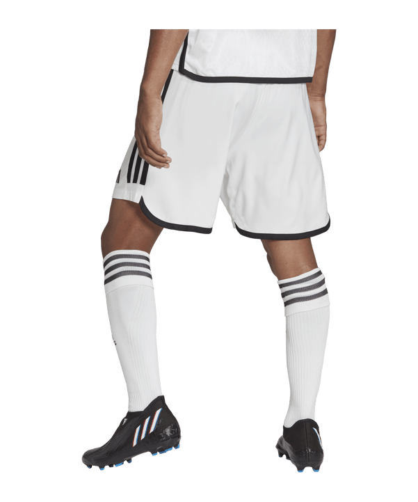 adidas Tiro 23 Match Short Weiss Schwarz - weiss