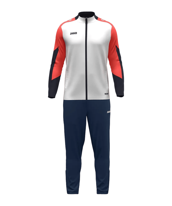 JAKO Dynamic Trainingsanzug Weiß F026 - weiss