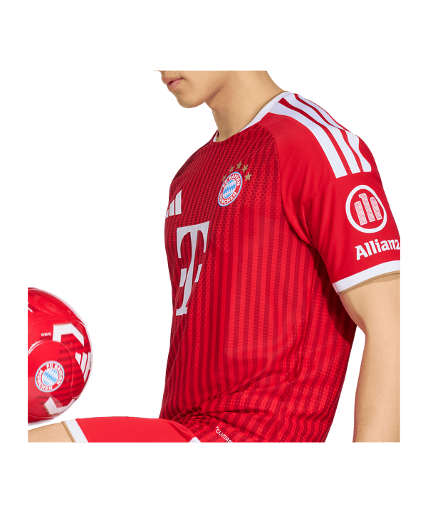 adidas FC Bayern München Authentic Trikot Home 2026/2027 Rot - rot