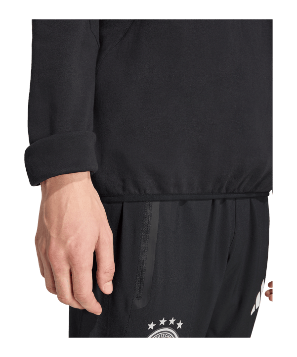 adidas DFB Deutschland Tiro Travel Sweatshirt Schwarz - schwarz
