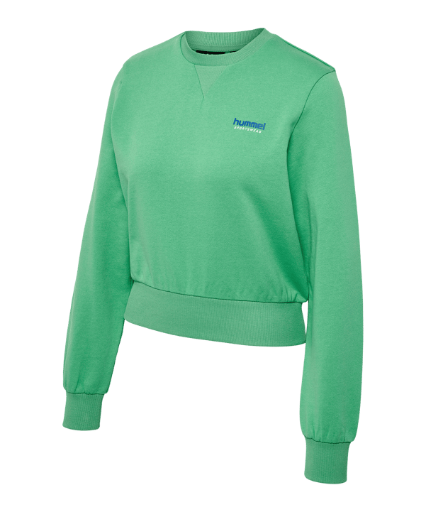 Hummel Lgc Shai Short Sweatshirt Damen Grün F6109 - gruen