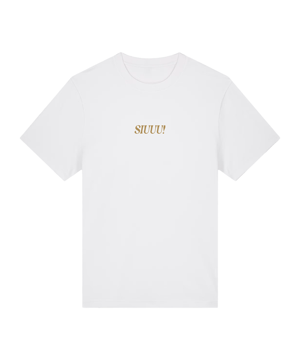 11teamsports Portugal "SIUUU!" T-Shirt WM 2026 Weiß - weiss