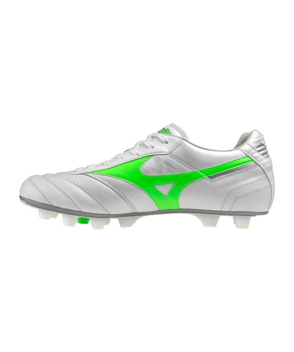 Mizuno Morelia II Elite FG Frontier Weiss Grün F37 - weiss