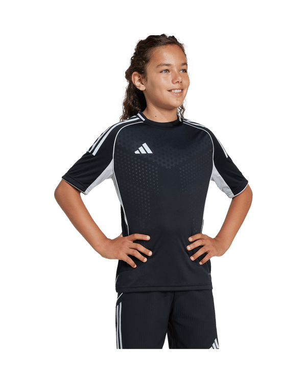 adidas Tiro 25 Competition Trikot Kids Schwarz - schwarz