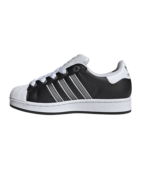 adidas Originals Superstar II Kids Schwarz - schwarz