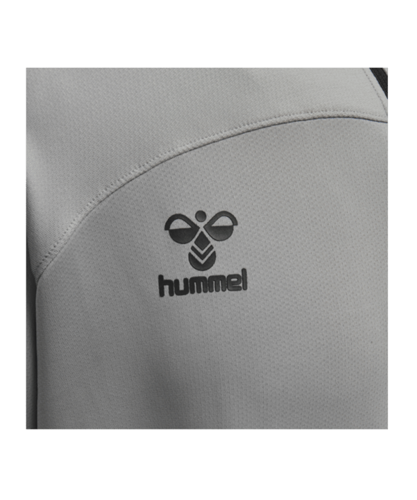 Hummel hmlLEAD HalfZip Sweatshirt Grau F2006 - grau
