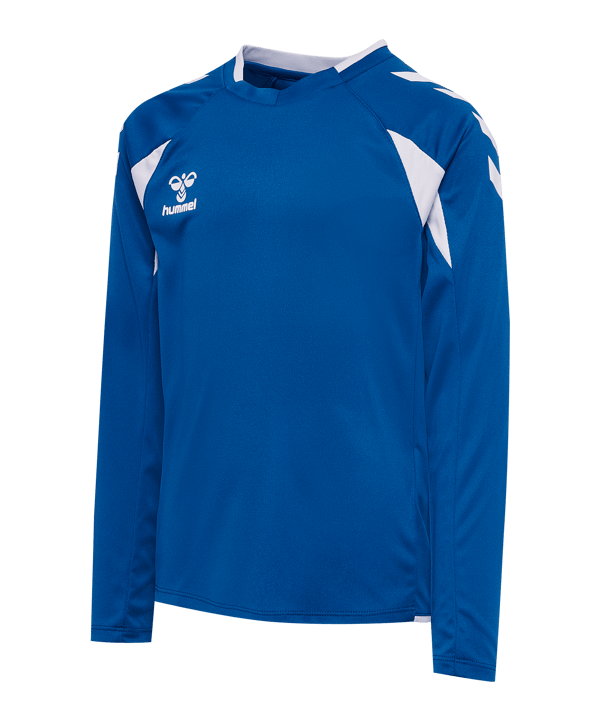 hummel Core 2.0 Trikot Langarm Kids Blau F7691 - blau