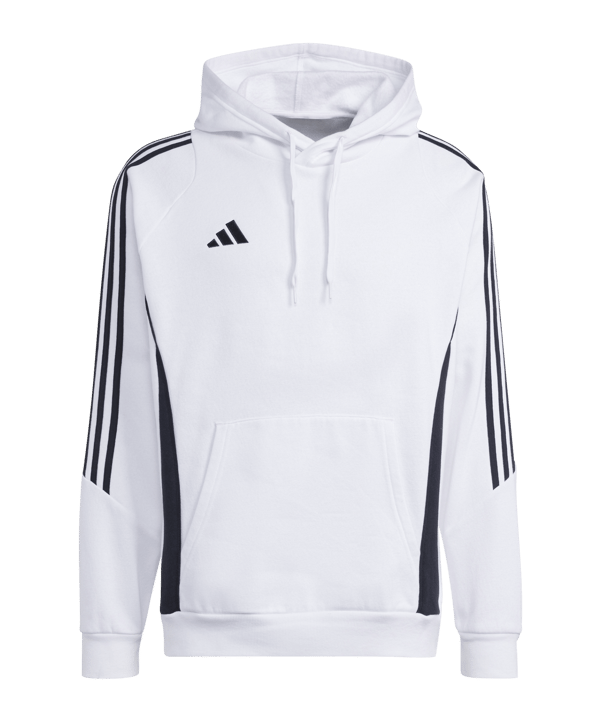 adidas Tiro 24 Hoody Weiss Schwarz - weiss