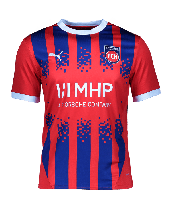 PUMA 1. FC Heidenheim Trikot Home Kids 2024/2025 - rot