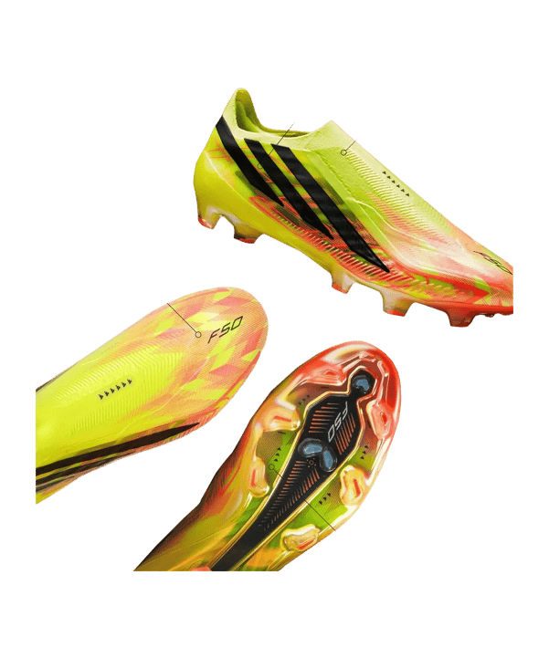 adidas F50 Hyperfast Elite LL FG Too Light Gelb - gelb