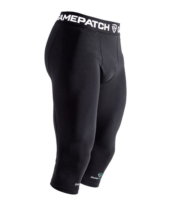 Gamepatch 3/4 Compressitight Tight Schwarz - schwarz
