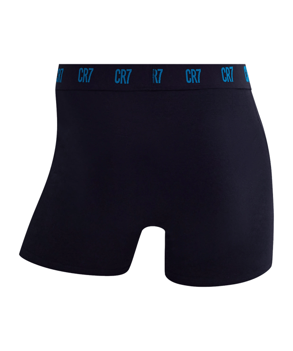 CR7 Basic Trunk 3-Pack Boxershort Schwarz - schwarz