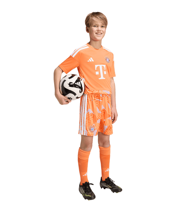 adidas FC Bayern München Torwarttrikot 2026/2027 Kids Orange - orange