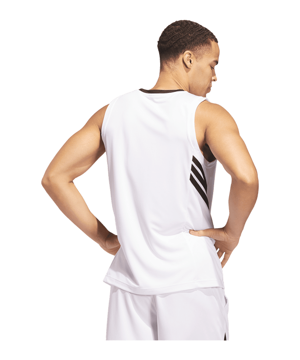 adidas adidas Basketball Legends Tank Top Weiss - weiss