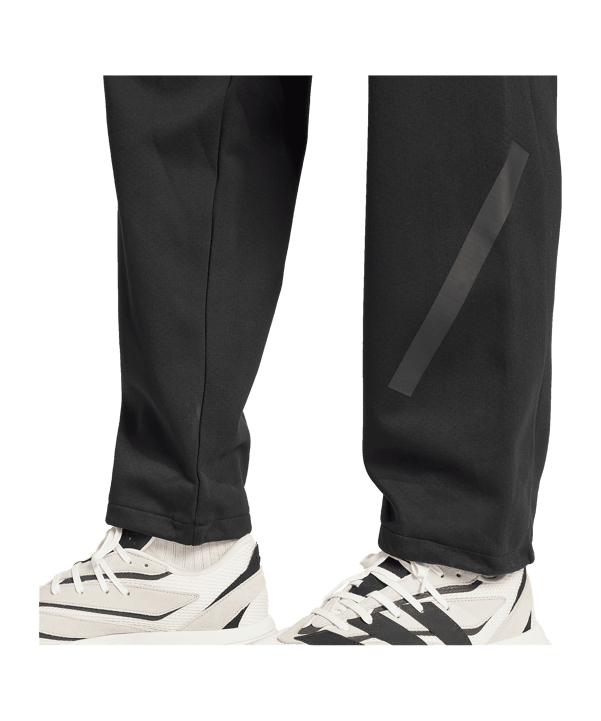 adidas Z.N.E Open-Hem Jogginghose Schwarz - schwarz