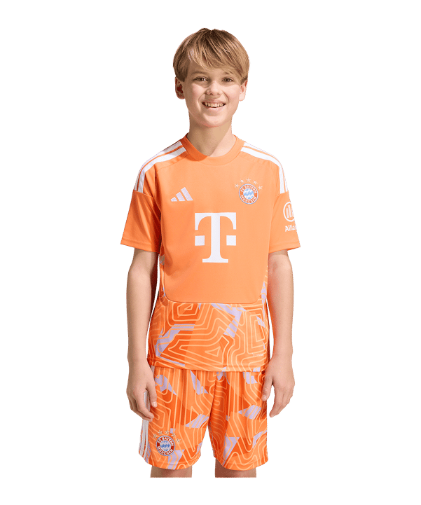 adidas FC Bayern München Torwarttrikot 2026/2027 Kids Orange - orange
