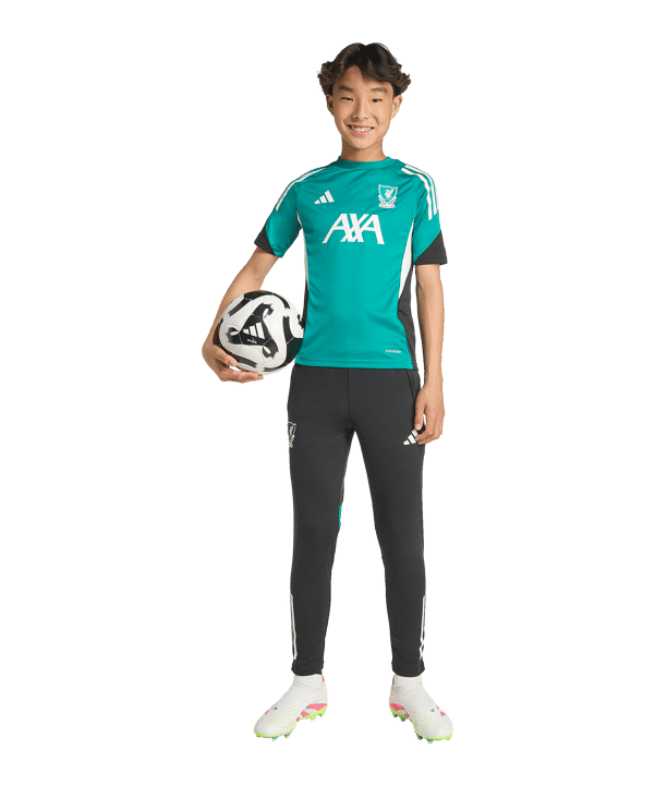 adidas FC Liverpool European Trainingshose 2025/2026 Kids Schwarz - schwarz