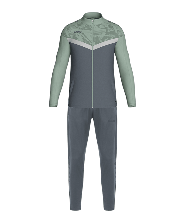 JAKO Iconic Trainingsanzug Kids Grau F852 - grau