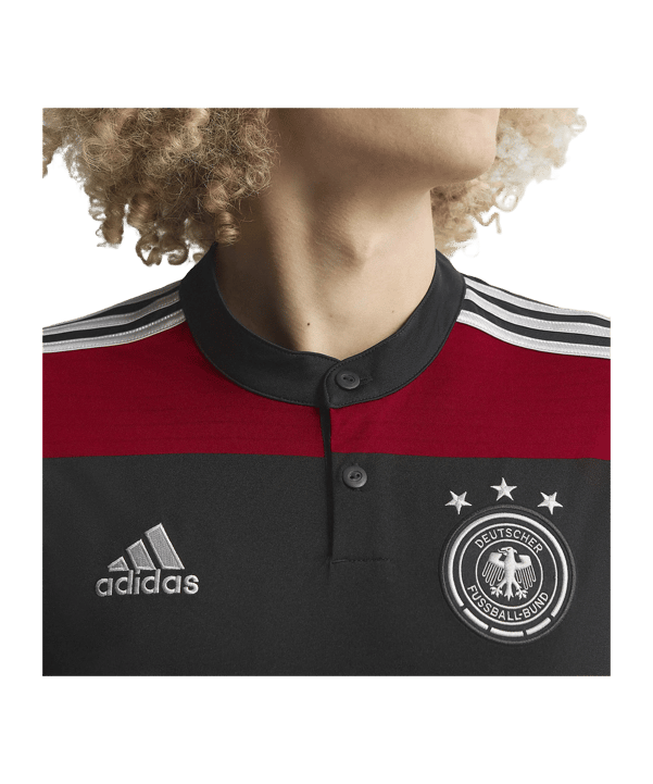 adidas DFB Deutschland Bringback 2014 Trikot Away Schwarz - schwarz