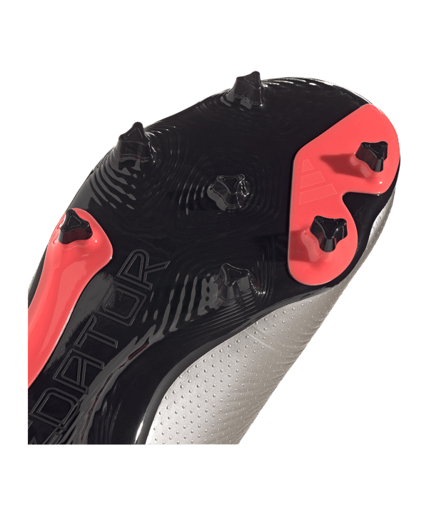 adidas Predator League LL FG Vivid Horizon Kids Grau Pink - grau