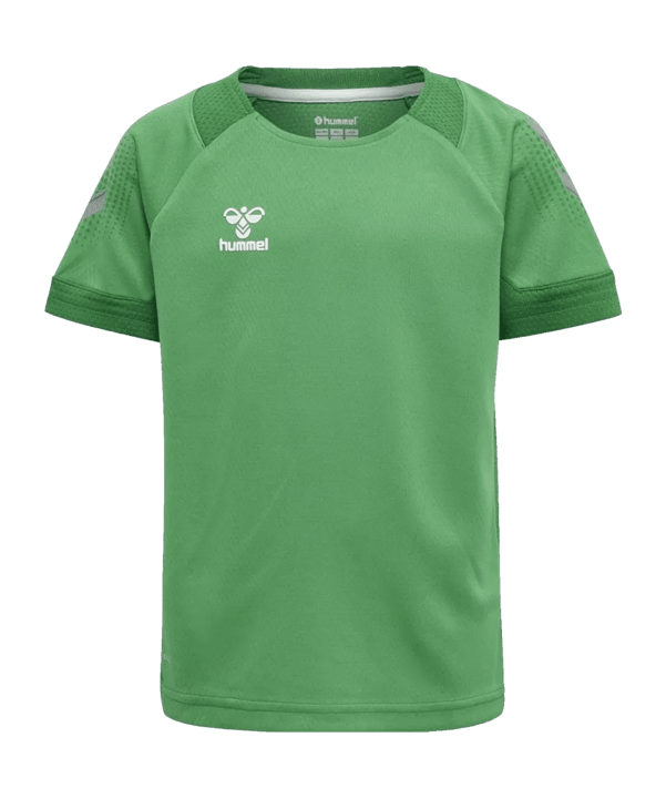 Hummel hmlLEAD Poly Trikot Kids Grün F6235 - rot