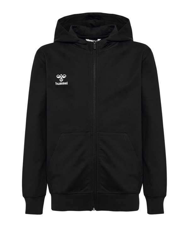 Hummel GO 2.0 Kapuzenjacke Kids Schwarz F2001 - schwarz