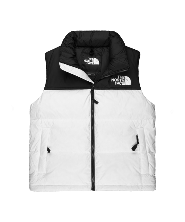 The North Face 1996 Retro Weste Damen Weiss - weiss