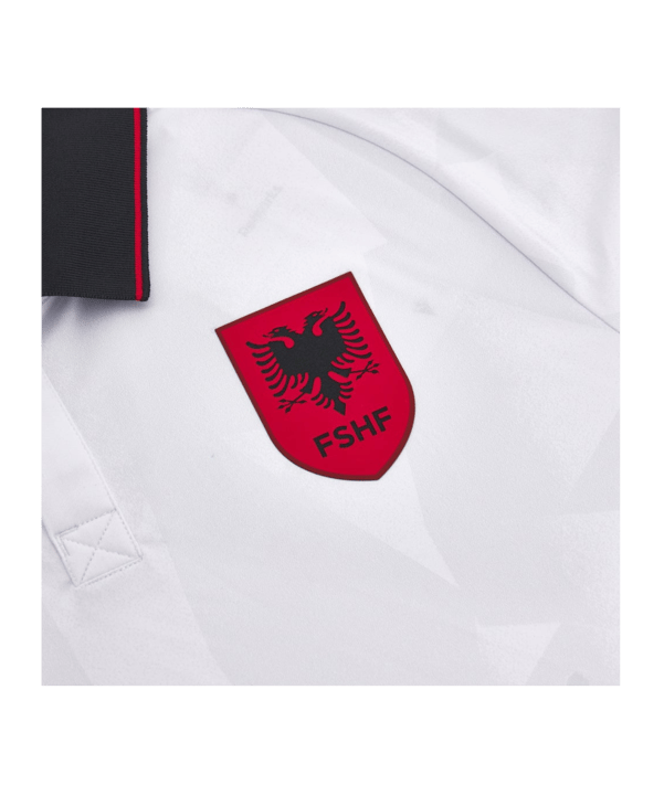 Macron Albanien Away Trikot 2023 Kids Weiss - weiss