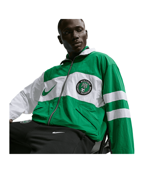 Nike Nigeria Reissue 1996 Jacke Grün F310 - gruen