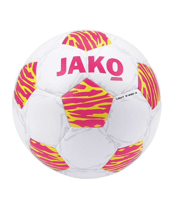 JAKO Animal Lightball 290g Weiss Pink Gelb F647 - weiss