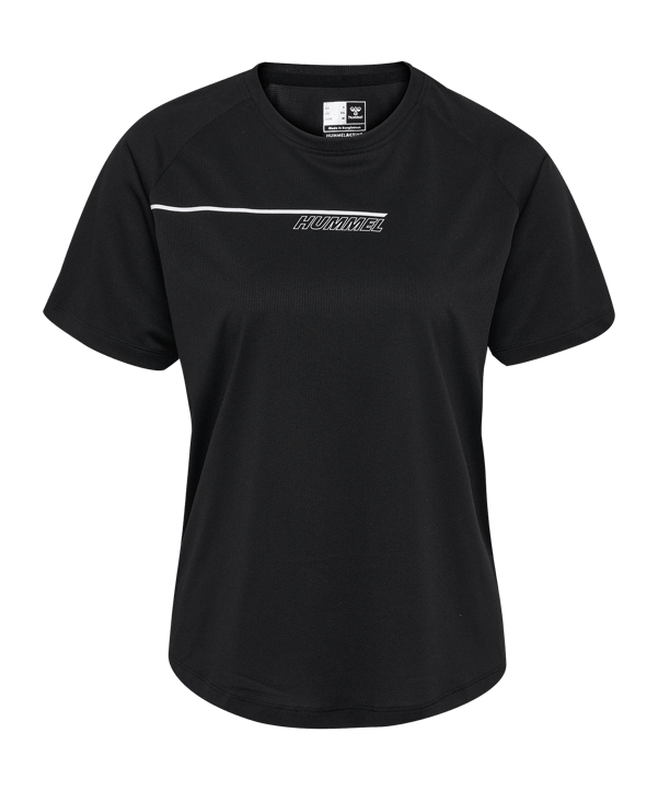 Hummel T-Shirt Damen Schwarz F2001 F2001 - schwarz