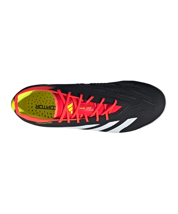 adidas Predator Elite 2G/3G AG Solar Energy Schwarz Weiss Rot - schwarz