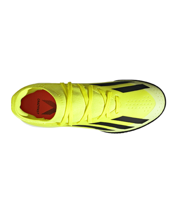 adidas X Crazyfast League TF Solar Energy Kids - gelb