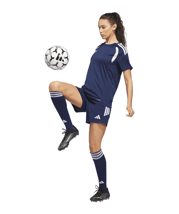 adidas Tiro 26 League Short Damen Dunkelblau - weiss