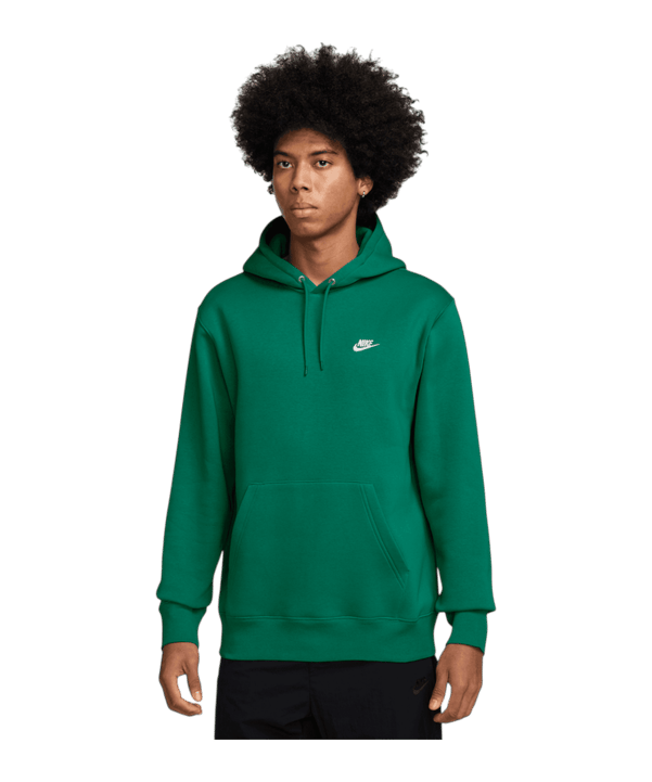 Nike Club Hoody Grün - gruen