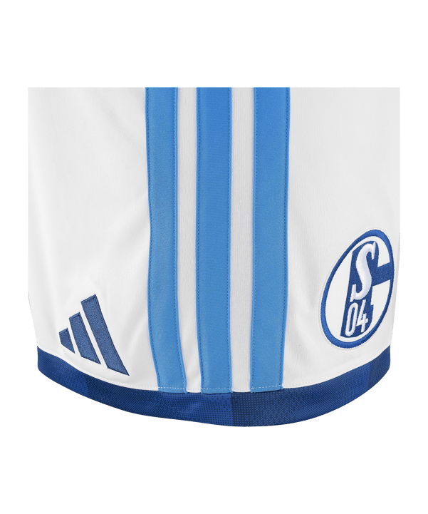 adidas FC Schalke 04 Short Home 2026/2027 Weiß - weiss