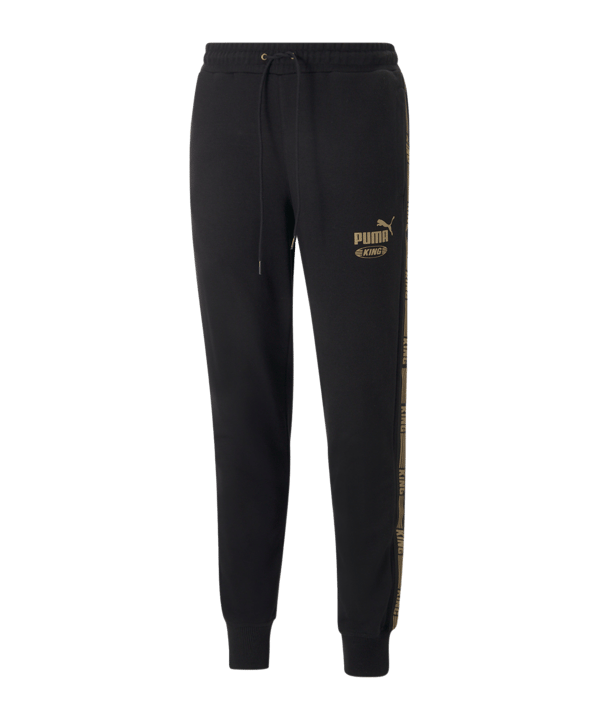 PUMA King Jogginghose Schwarz F01 - schwarz