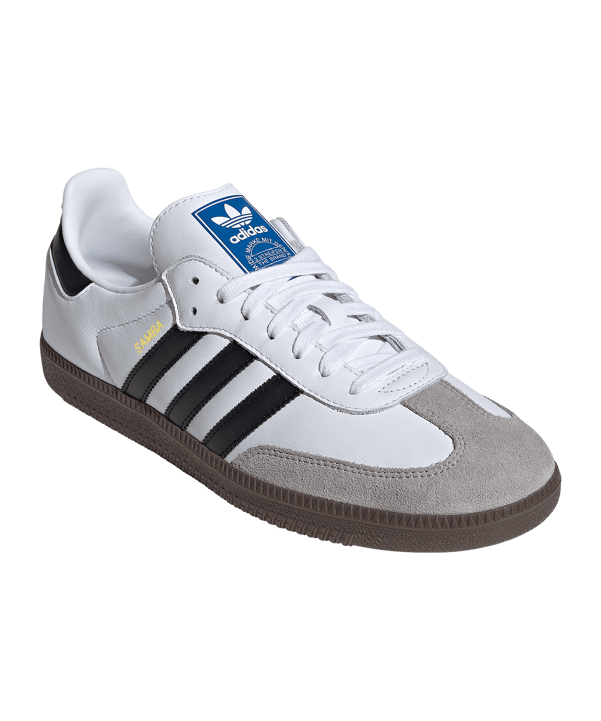 adidas Originals Samba Sneaker Weiss Schwarz - weiss