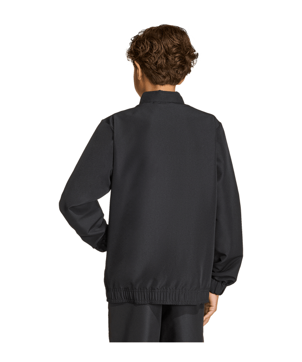 adidas Entrada 26 Präsentationsjacke Kids Schwarz - schwarz