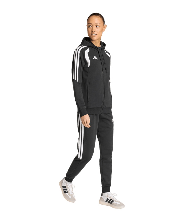 adidas Tiro 26 League Kapuzenjacke Damen Schwarz - schwarz